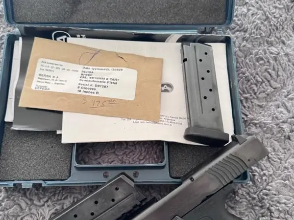 Bersa p9 CC