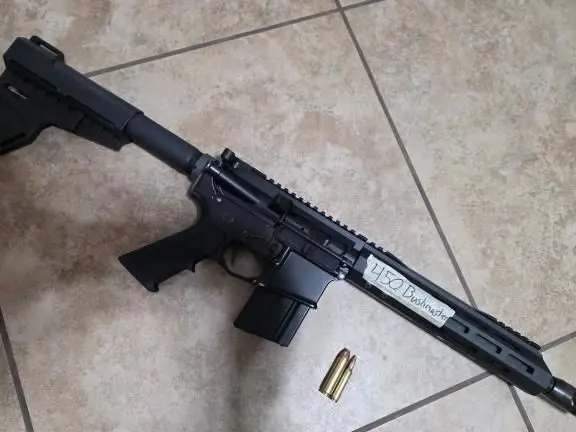 AR15 10.5" .450 Bushmaster Pistol