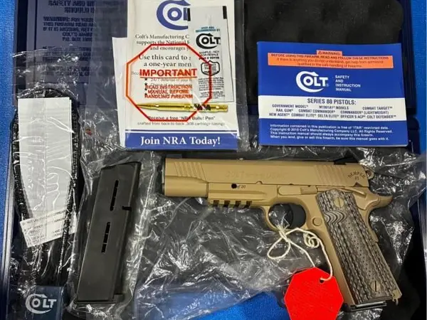 Colt 45 M45A1 CQBP “USMC” SEMPER FI Collectors Edition