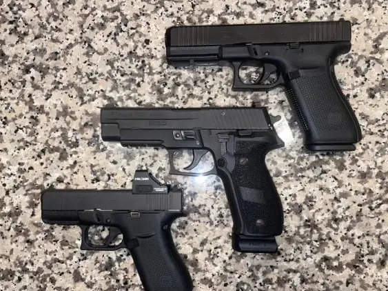 Glock 43x MOS with Optic