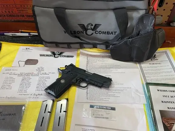 Wilson Combat professional / Rail - discontinued