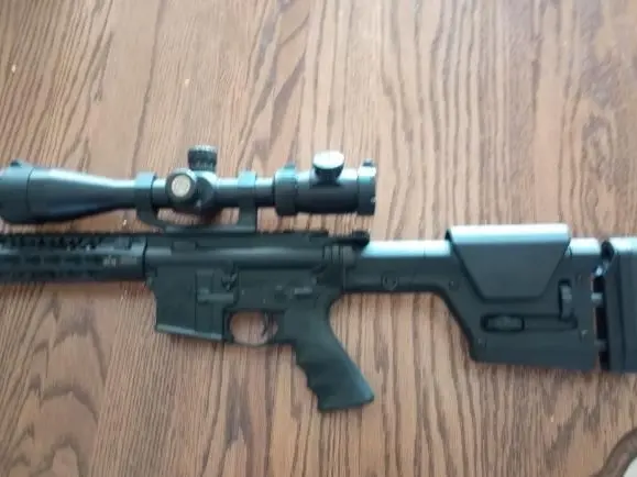 BCM AR15 20" with Athlon scope