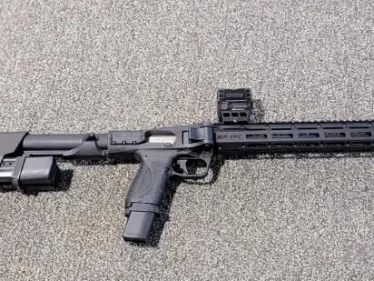 Smith & Wesson M&P FPC 9mm with Holosun AEMS Red Dot