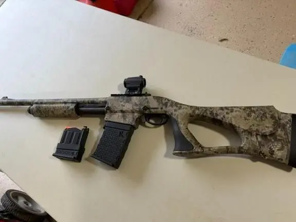 Remington 870 DM with Vortex Red Dot