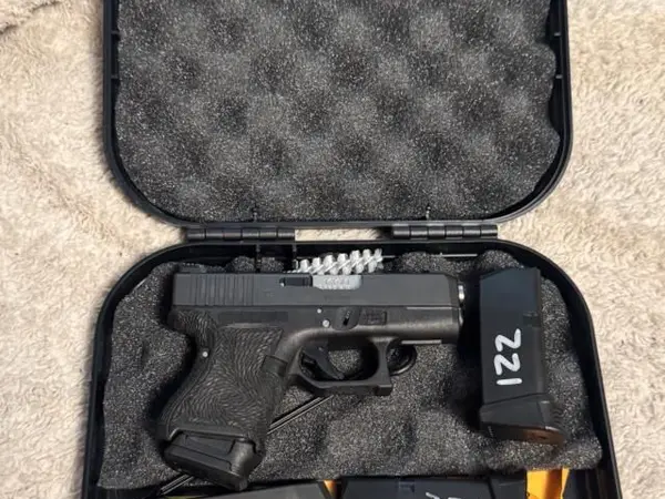 Glock 26 Gen 4 9mm Pistol w/ KKM Precision Match Barrel 4 Mags
