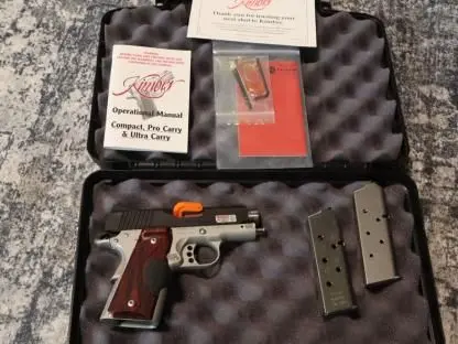Kimber Ultra Carry II with Crimson Grips Laser