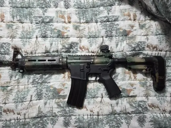 Custom built AR 15