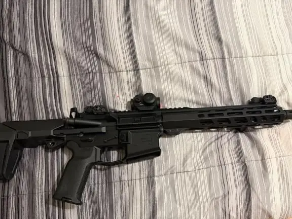 Ar pistol and accessories