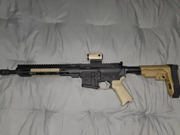 12.5" AR pistol w/ Atrius Super Selektor