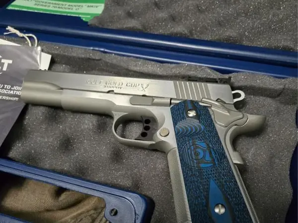 Colt Gold Cup Trophy 45ACP 5" Semi Auto Pistol