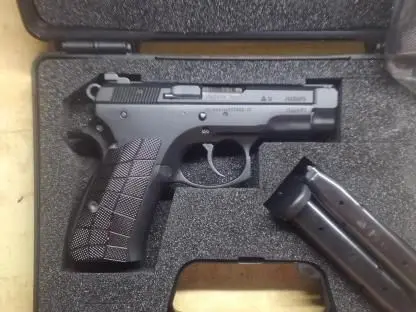CZ 75 Compact with upgrades