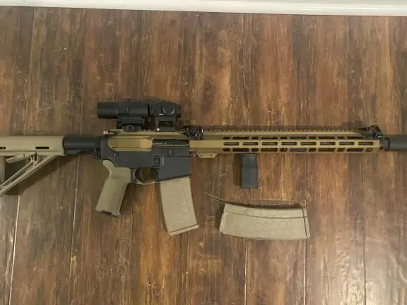 AR15 rifle