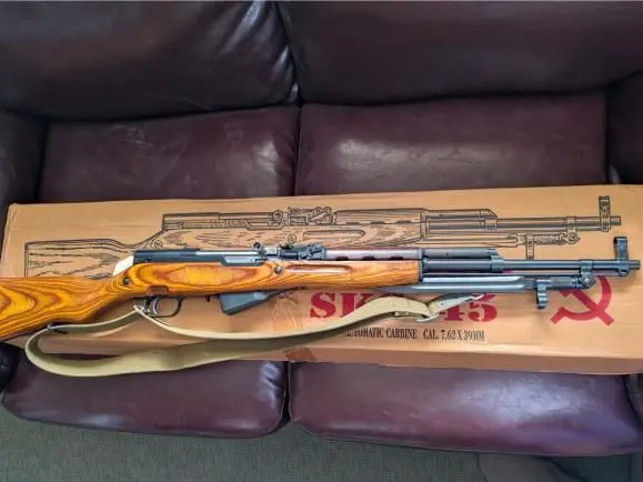Russian SKS rifle