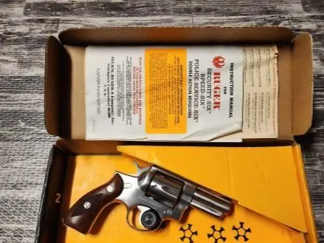 1982 Ruger Speed Six 9mm Stainless