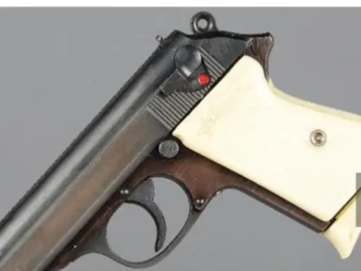 World War II Walther PPK Semi-Automatic Pistol with Duralumin Frame and Holster