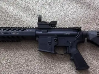 AR-15 Pistol with forearm brace