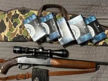*cheapest one on Armslist* Remington 30-06 Woodsmaster model 742 with Scope, Camo Case and 8 boxes of ammo