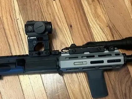 300 blackout upper and honey badger stock