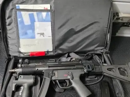 H&K SP5K with Binary Trigger