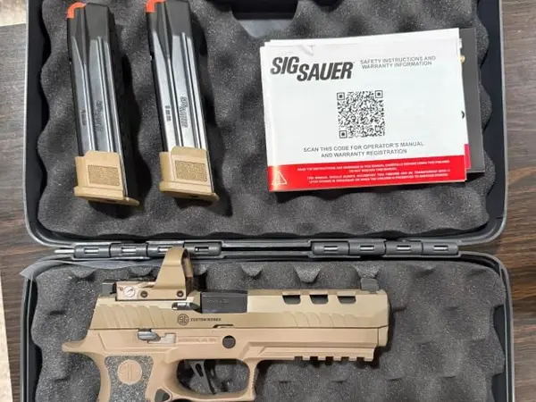 Sig Sauer P320 XFIVE DH3 w/Optic