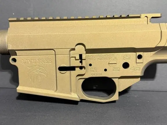 Live Free Armory Matched AR-10 Receiver Set