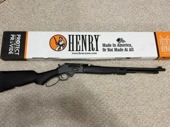 Henry lever action 360 Buckhammer