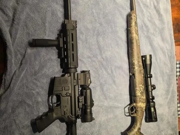 Smith&Wesson M&P15 and Savage Axis .308