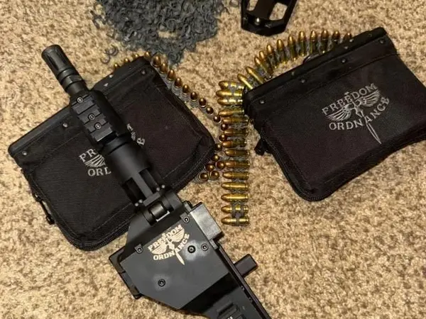 Freedom ordnance fm9 belt fed upper receiver