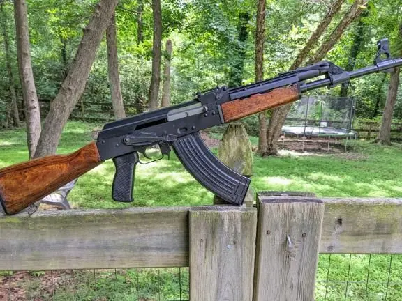 Custom Zastava M70B1/AKM Ultimak hybrid rifle - 7.62x39mm