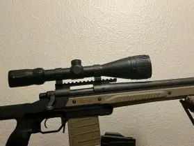 Remington 700 20” on a Oryx chassis with Votex Venom Crossfire II scope. 308