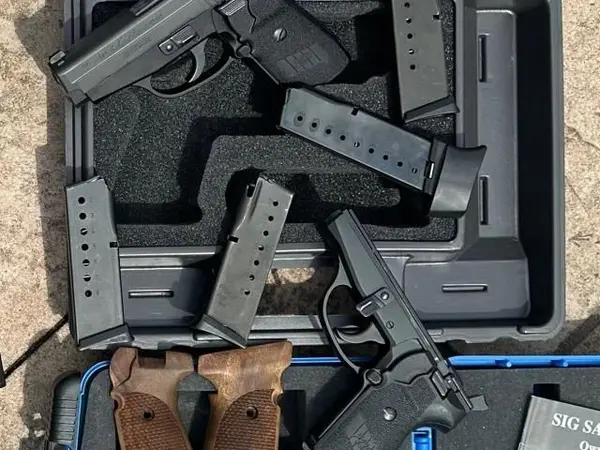 Sig Sauer P239 9mm w/ 2 Frames