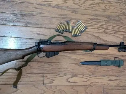 Enfield Mk 5. Jungle carbine
