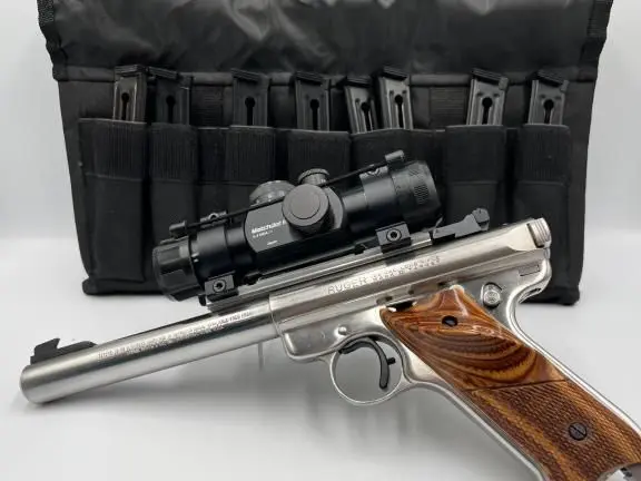 Ruger Mark II Government Target & Red Dot