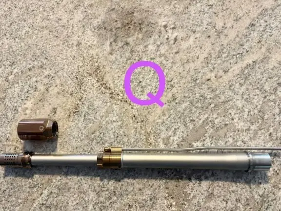 Q 13” 5.56 barrel assembly