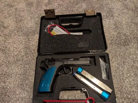 CZ 75 SP01 Blue