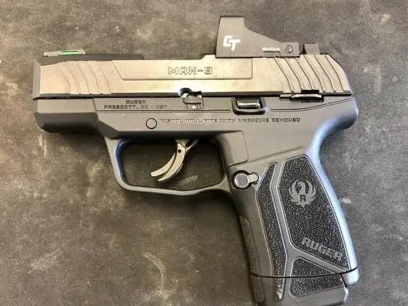 Ruger Max-9 w/Crimson Trace Red Dot
