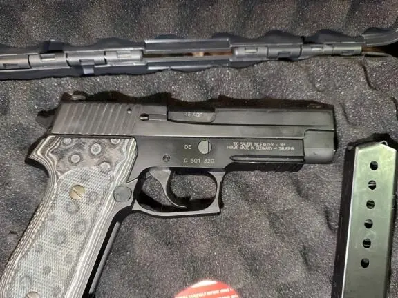Sig P220 Rail, German made.