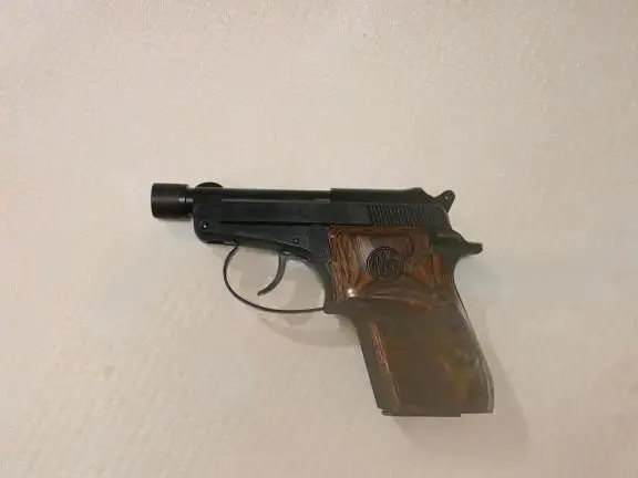 Beretta 21A Bobcat Covert .22 LR – Threaded Barrel & Walnut Grips (Only 50 Rds Fired)