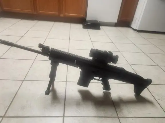FN SCAR 17S NRCH WITH BURRIS AR-536 OPTIC