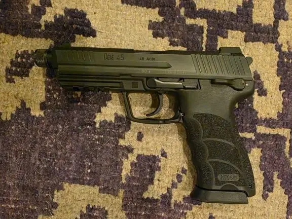 Hk 45 with threaded barrel