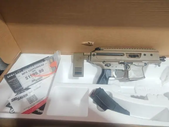 Sig Sauer MPX Copperhead 9mm PCC
