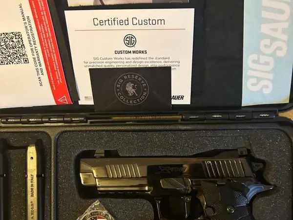 Sig Sauer P226 XFive Reserve Edition. Hard to find!