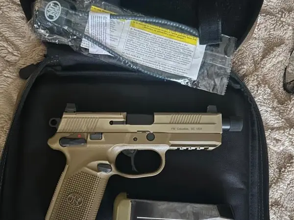 FNX Tactical 45 ACP Threaded. As New