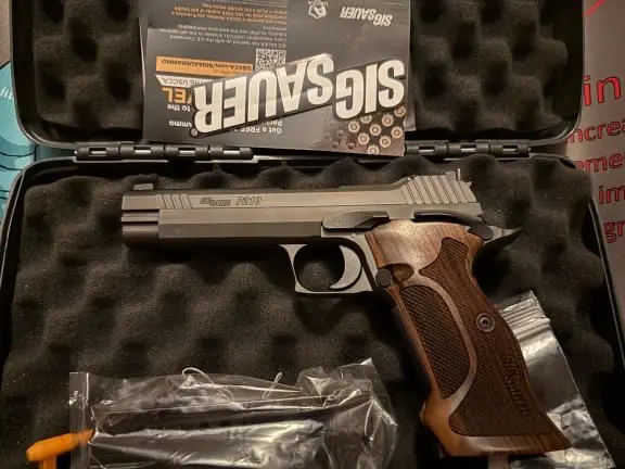 Sig Sauer P210A Target New!