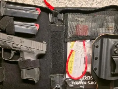 H&K CC9 w/ 3 mags, case, IWB holster