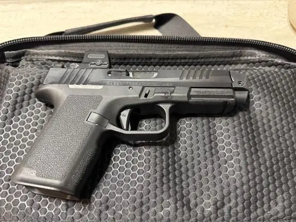 Ruger RXM 9mm w/Radian Ramjet and Holoson EPS Carry