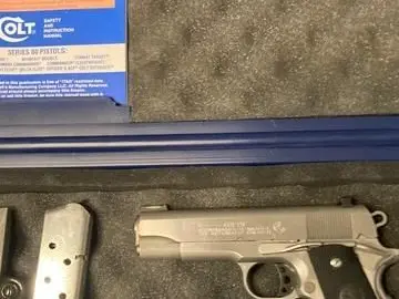 Colt Commander Stainless 45 ACP Model 0