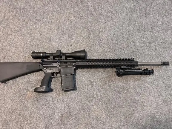 Dpms lower w/ kak upper. 24” 300 win mag