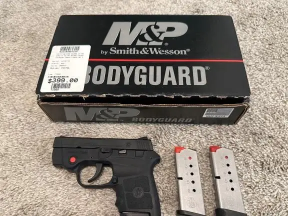 Smith & Wesson M&P Bodyguard 380 w/ Crimson Trace laser