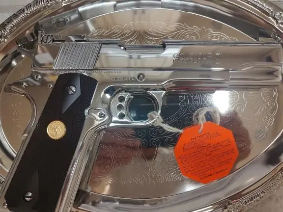 NIB COLT GOLD CUP NATIONAL MATCH 9 MM MK. IV SERIES 70